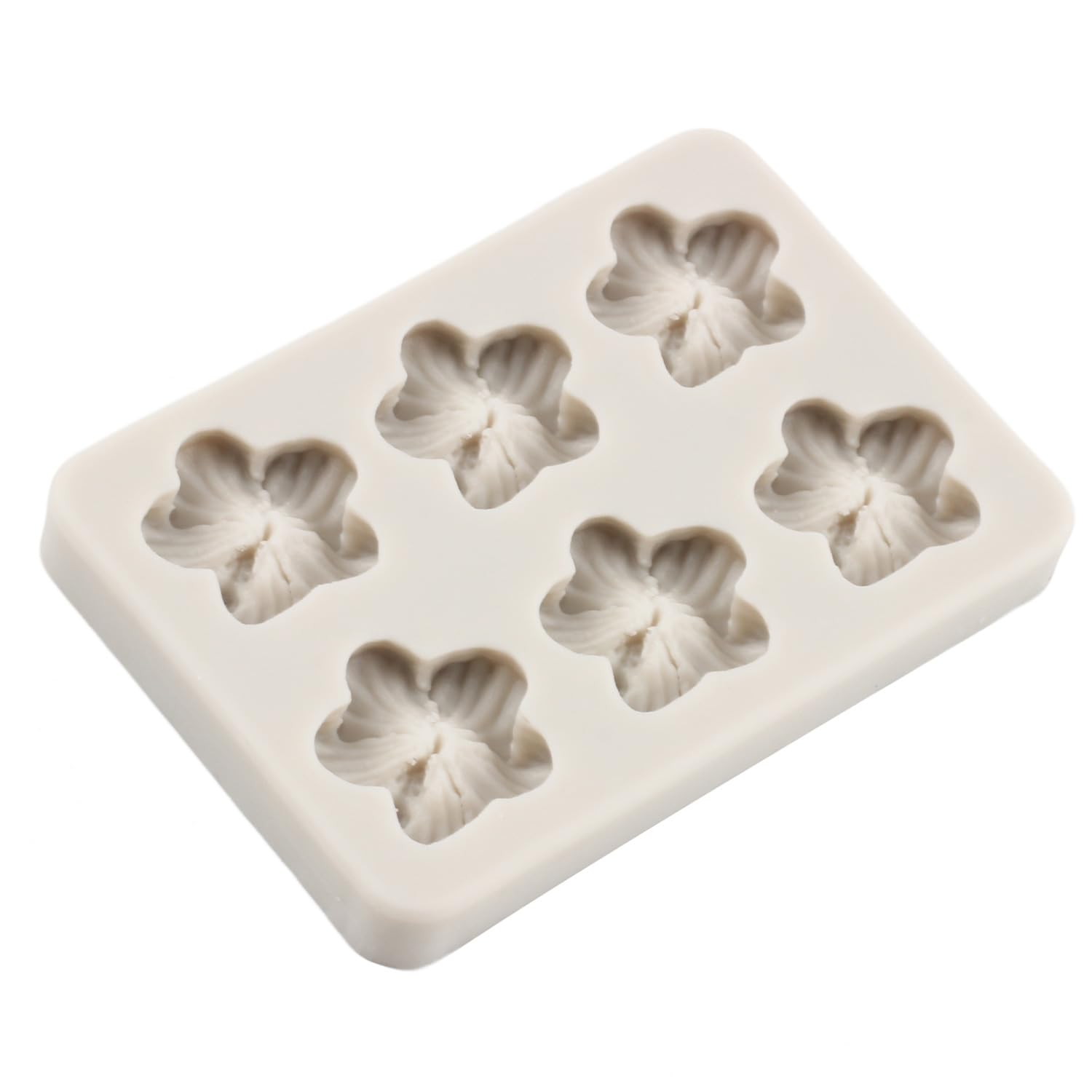 Sijiangmold Frangipani Plumeria Flower Silicone Mold Peony Flower Fondant Molds Pansy Flower Mold For Cupcake Topper Cake Decora