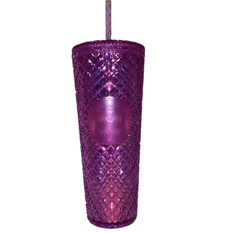 Starbucks Jeweled Purple Taffy 2023 Valentine'S Day Tumbler Venti 24 Oz