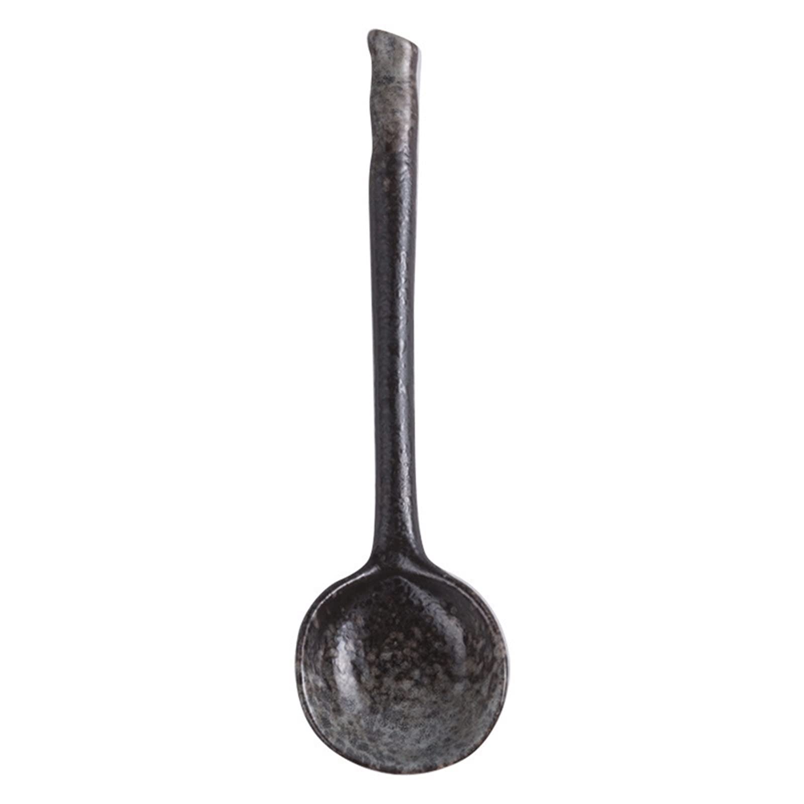 MENGKK Soup Ladles Ceramic Spoon Tableware Meal Restaurant Household Coffee Kitchen cookware Tool