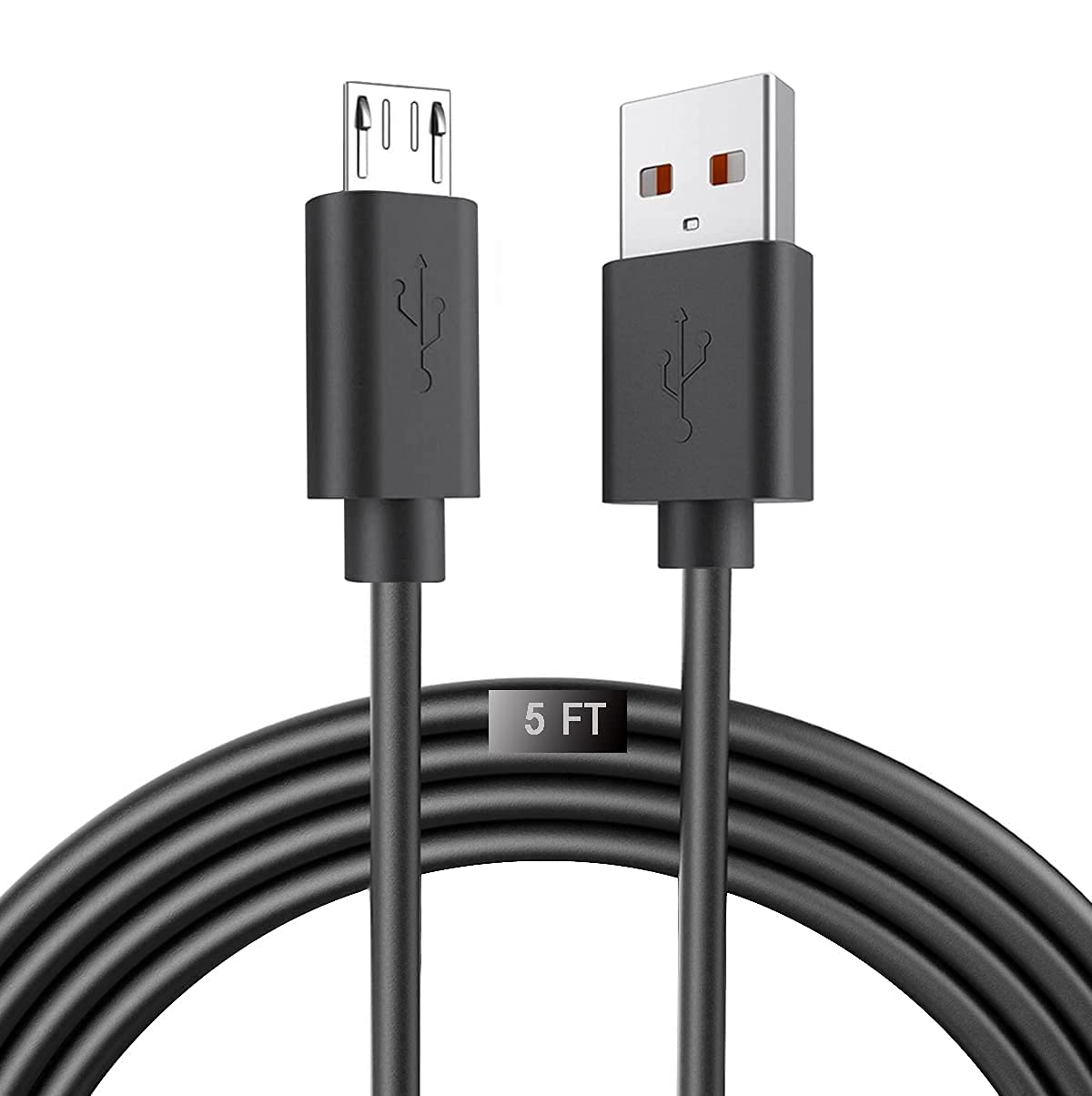 Rahhaze Replacement Micro Usb Charging Cable Cord For Simple Human Mirror Compatible With Simplehuman Mirror 5'' 8'' Round Light