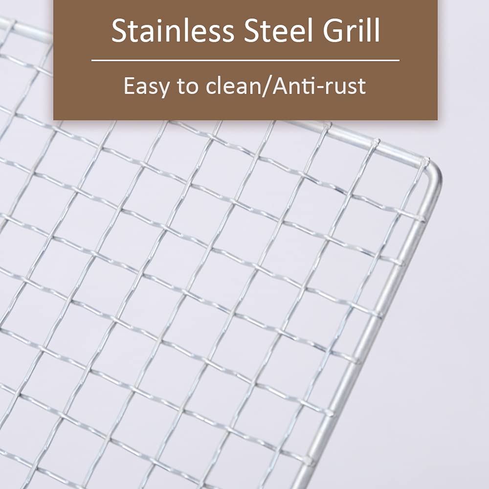 Joyray Grill Rack Grids, Stainless Steel Bbq Roasting Rack Or Baking/Cooling Rack, For Oven And Outdoor Barbeque,Oven & Dishwash