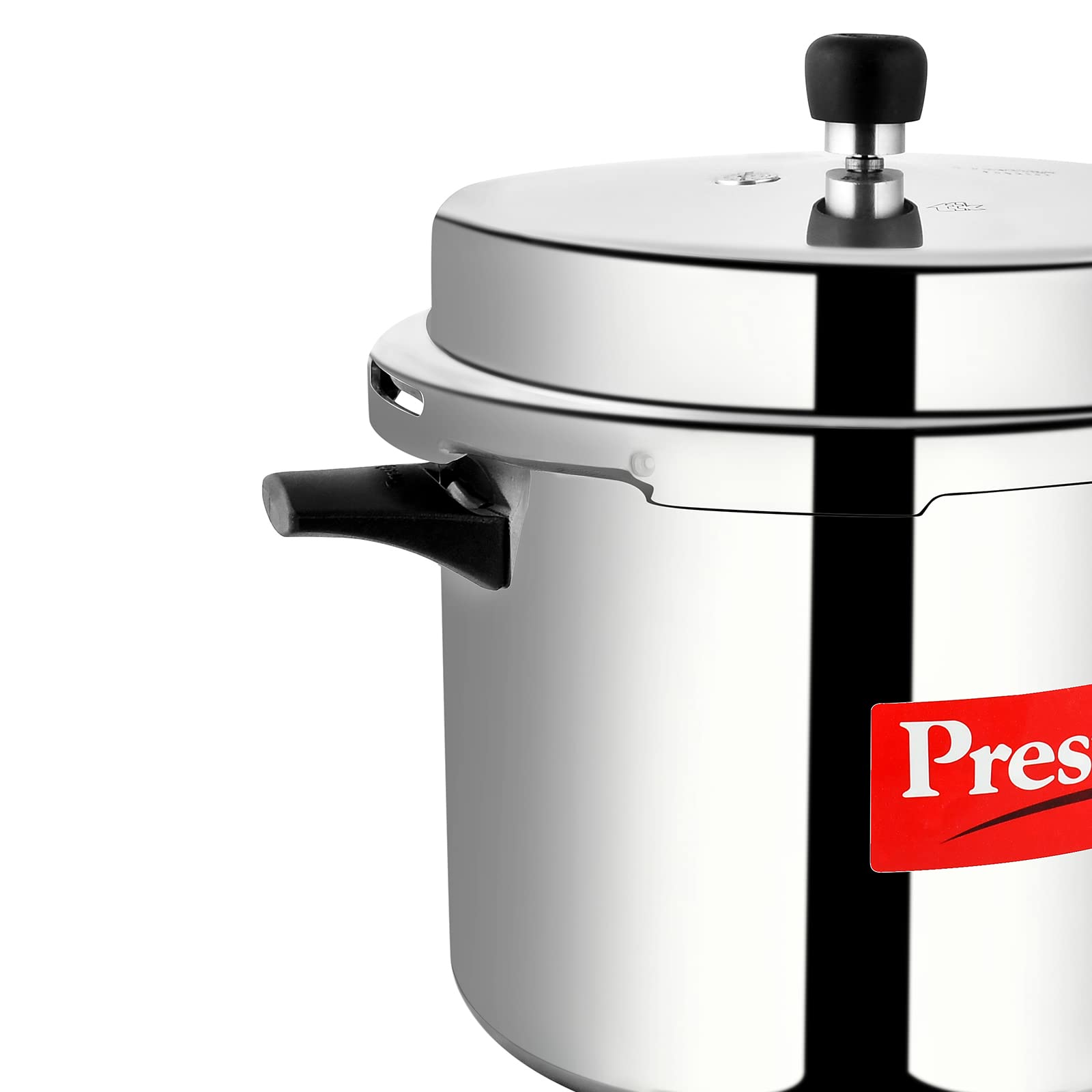 Prestige Pressure Cooker, 10 Liter, Silver, Model PPAPC10, Durable Cooking Essential