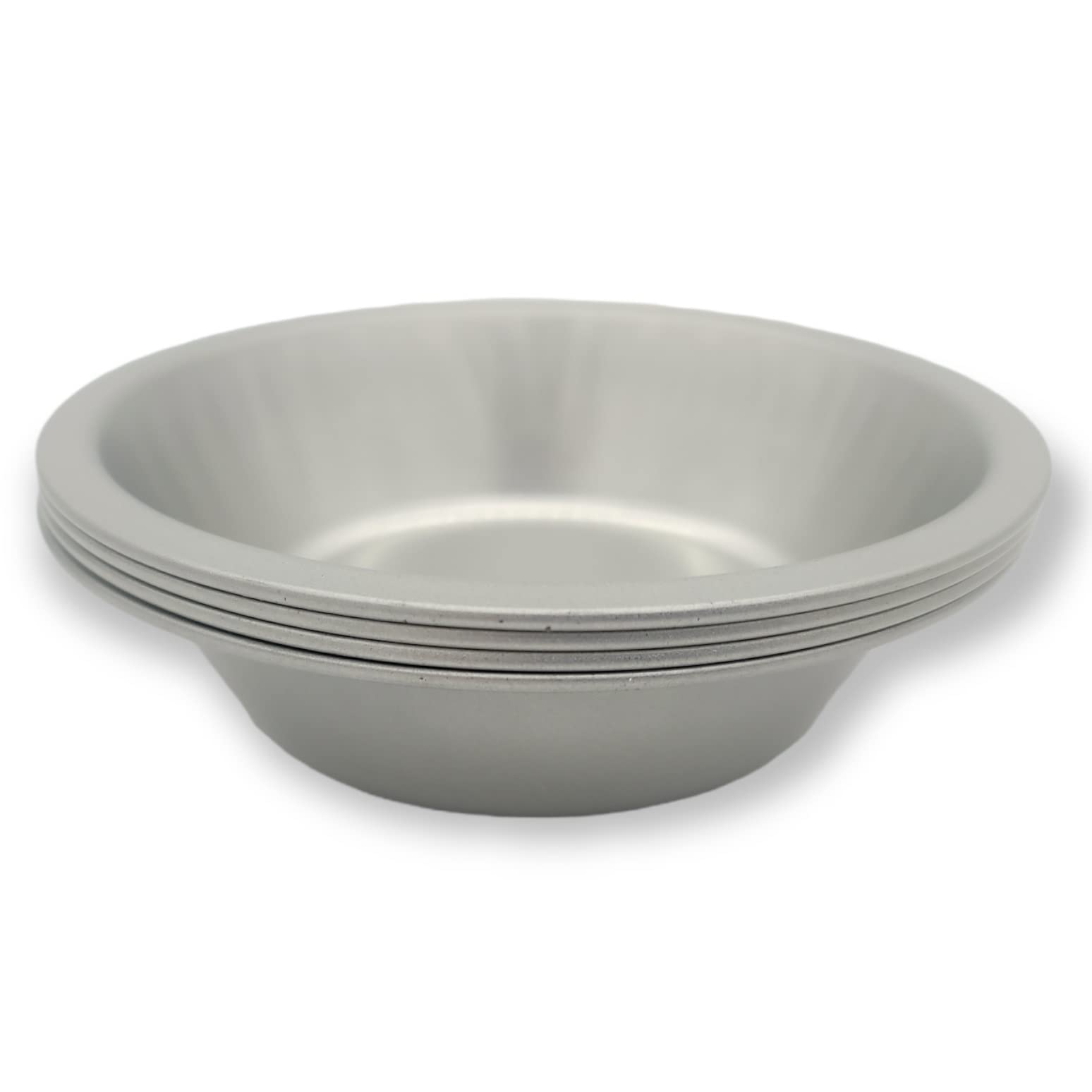 Handy Housewares 5'' Tin Non-Stick Mini Pie Pans Set Of 4 - Great For Desserts, Fruit Pies, Pot Pies And Quiches (1 Set (4 Pans)