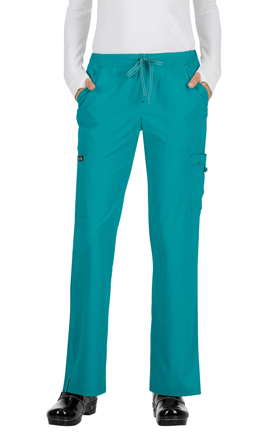 Koi Basics Koi731 Womens Scrub Pant Teal Xs
