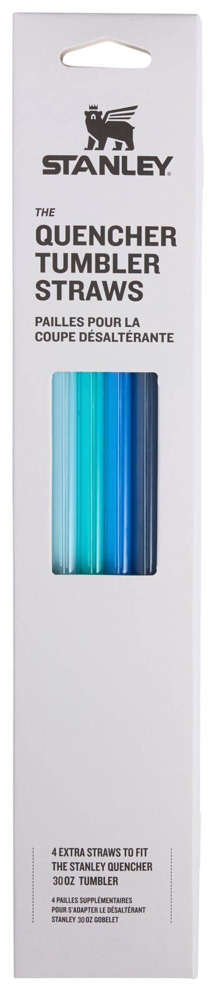 Stanley Reusable Quencher Straws | 4-Pack Of Bpa-Free, Reusable Straws For Clean Drinking | Perfect For Stanley'S 30Oz Tumblers