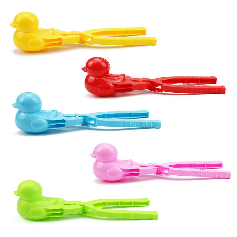 Duck Rice Mold Rice Duck Mold Diy Sushi Molds Animal Rice Tool Rice Molds For Kids Rice Shaper Mold Rice Scoop (2 Pack- Yellow)