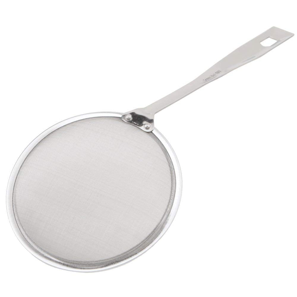Mylifeunit Japanese Hot Pot Skimmer, Stainless Steel Mesh Food Strainer Foam And Grease Fishing Spoon