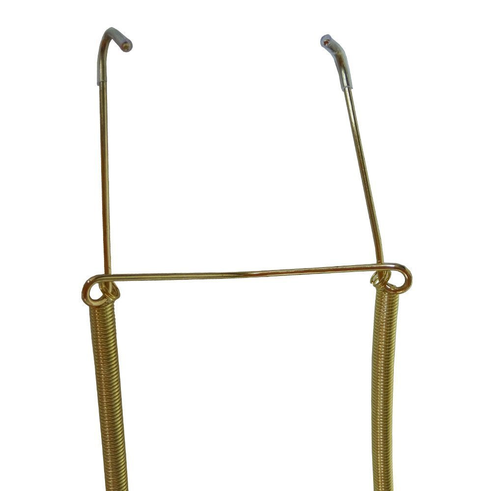 Xinlinke Lot5 6-Inch Small Invisible Plate Wire Hanger Wall Holders With Protective Rubber Cover For 5'' To 7'' Decorative Tray