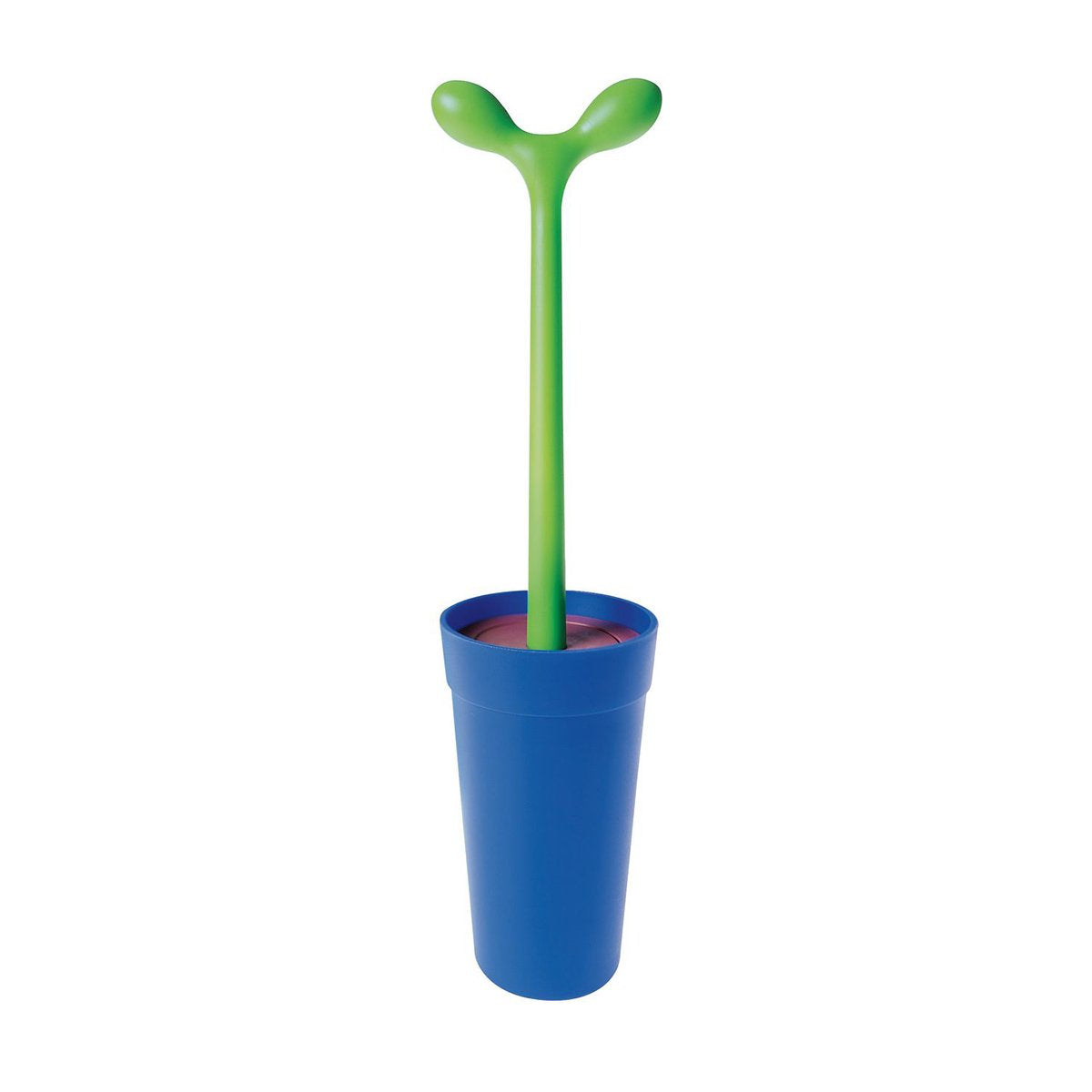 Alessi Aleesi ASg04 AZ Merdolino Toilet Brush  Light Blue