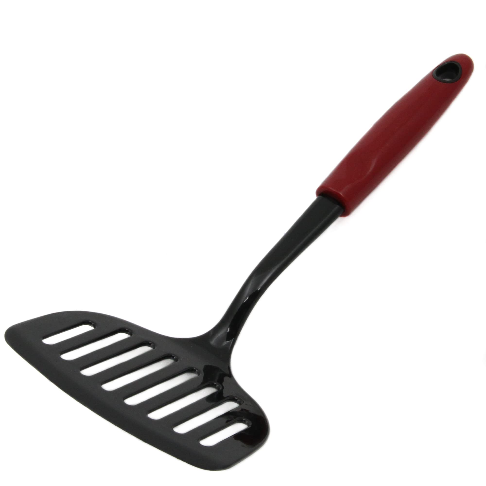 Chef Craft Select Nylon Jumbo Turner/Spatula, 12 Inch, Red