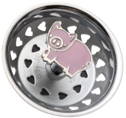 Enamel Kitchen Strainer Pig