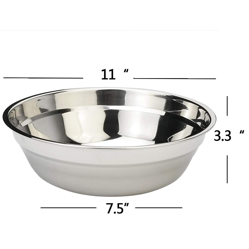 Kekow Large Stainless Steel Mixing Bowls, Serving Bowl, Set Of 4