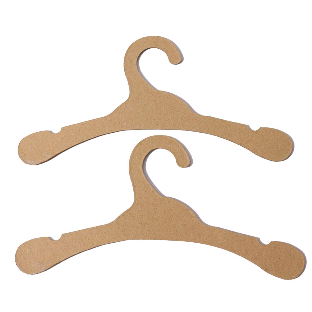 Cardboard Hangers, Environmentally Friendly Cardboard Hangers Baby, 32 Pieces Of Baby Hangers, Durable, Wooden Baby Hangers Suit
