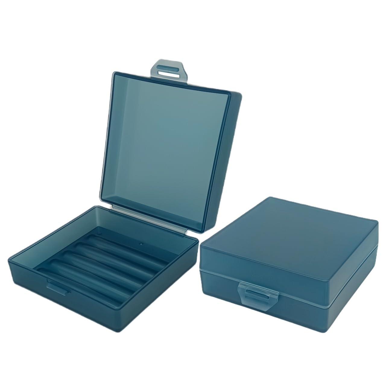 Elimeta Soap Holder 2 Pack, Shower Bar Case Fit Dr Squatch Soap, Waterproof Travel Soap Container With Lid, Square Bathroom Soap