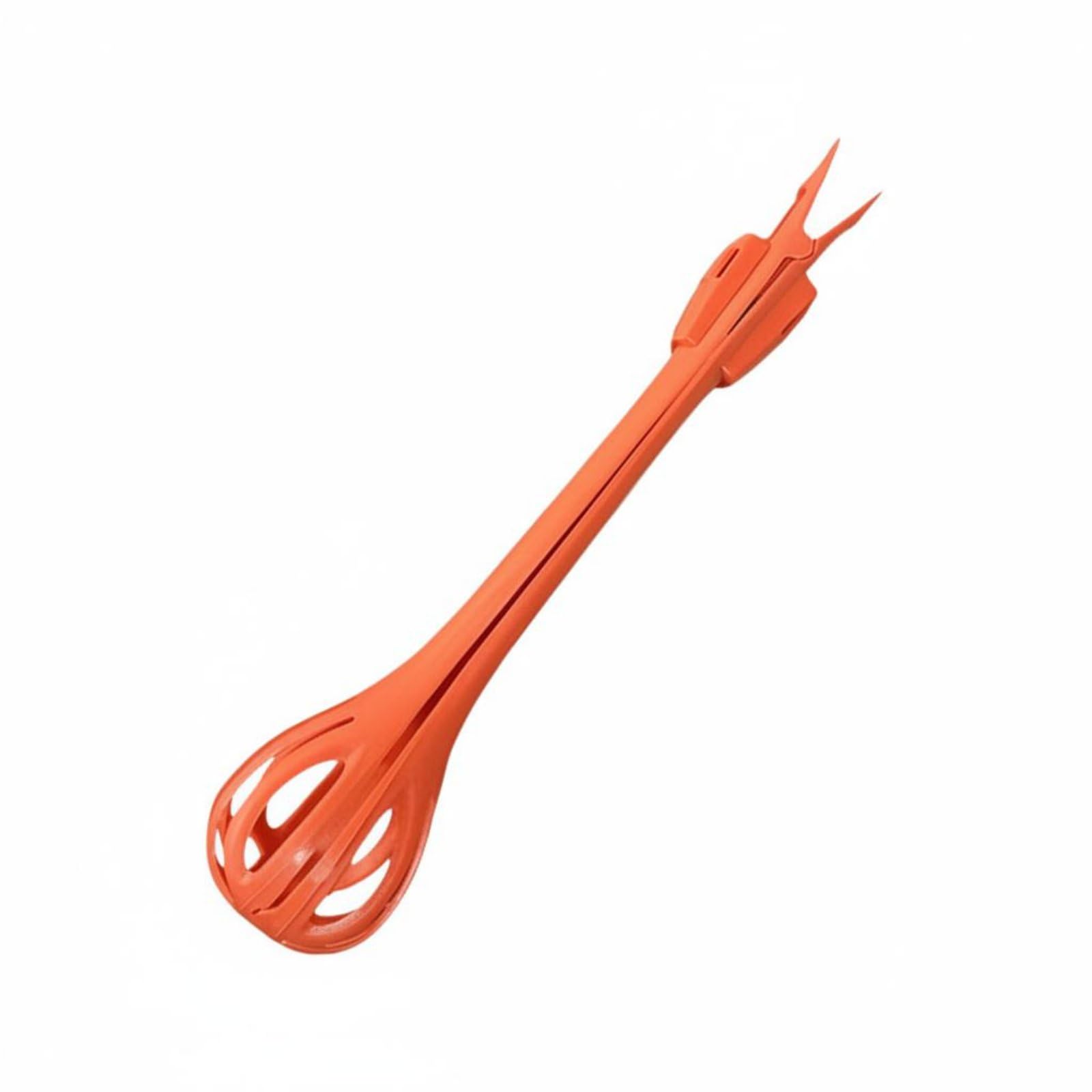 Ecomistiq 3 In 1 Kitchen Tool Serrated Gripping Surfaces Multifunctional Whisk Omelet Beater Food Grip Easy Clean Multifunctiona