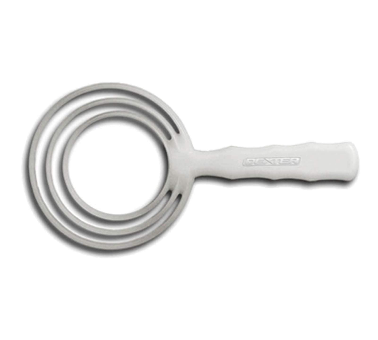 Dexter Russell 199R Sani-Safe (09323) Bone Dust Scraper, 4'', Round, Plastic (144 Each Per Box)