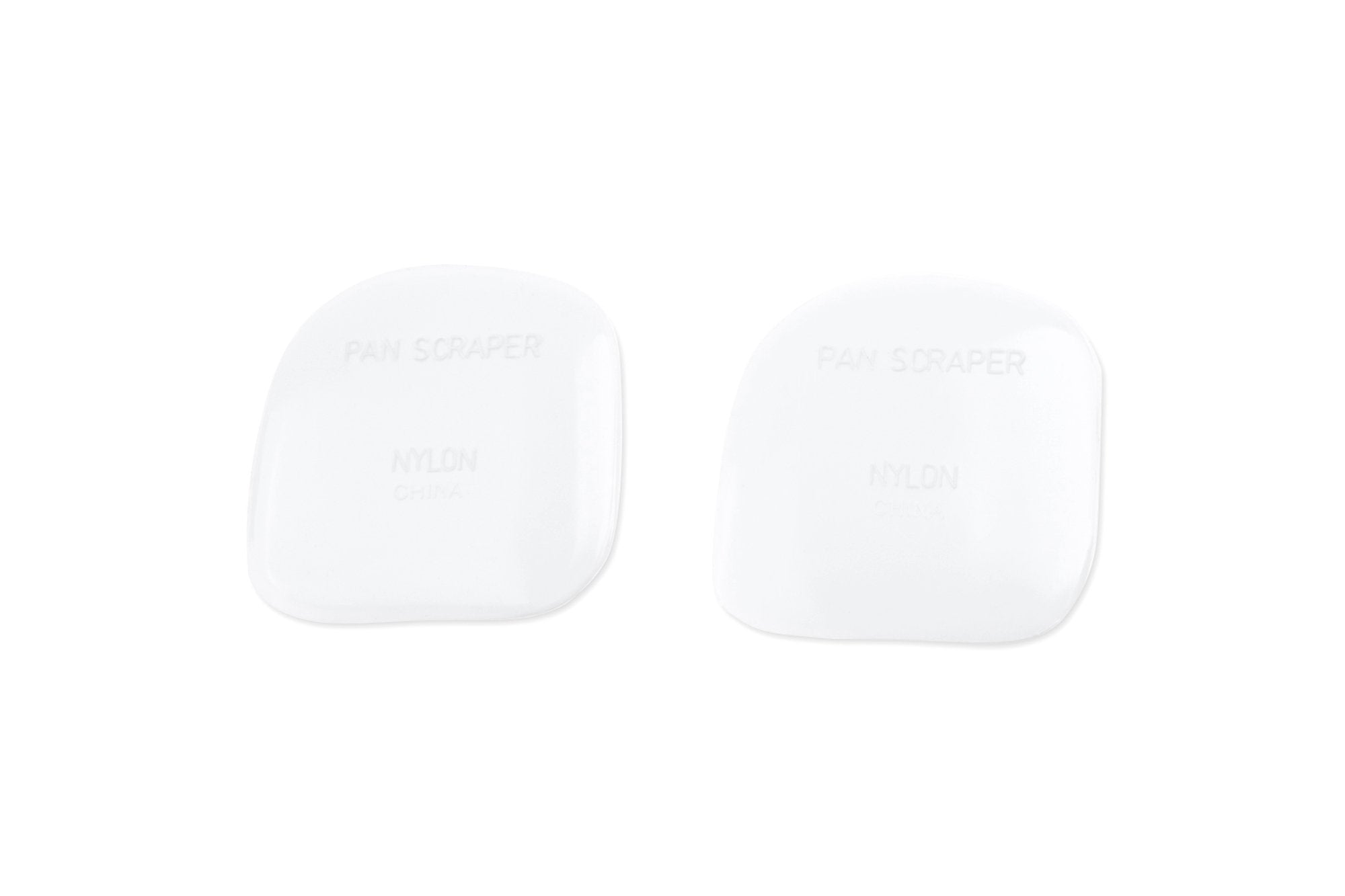 Fox Run Nylon Pot/Pan Scraper, Set Of 2, White