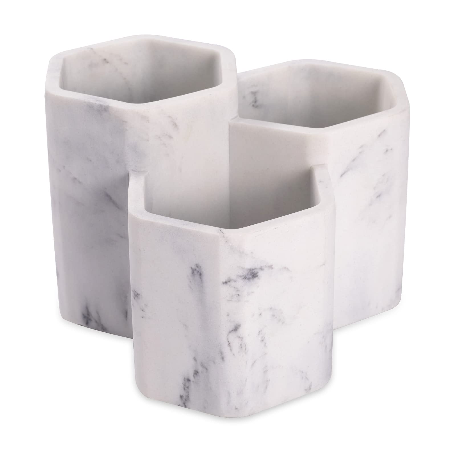 SZYRL Toothbrush Holder for Bathrooms Toothpaste Holder Stand Bathroom Organizer for Toothbrush Makeup Brushes Holder
