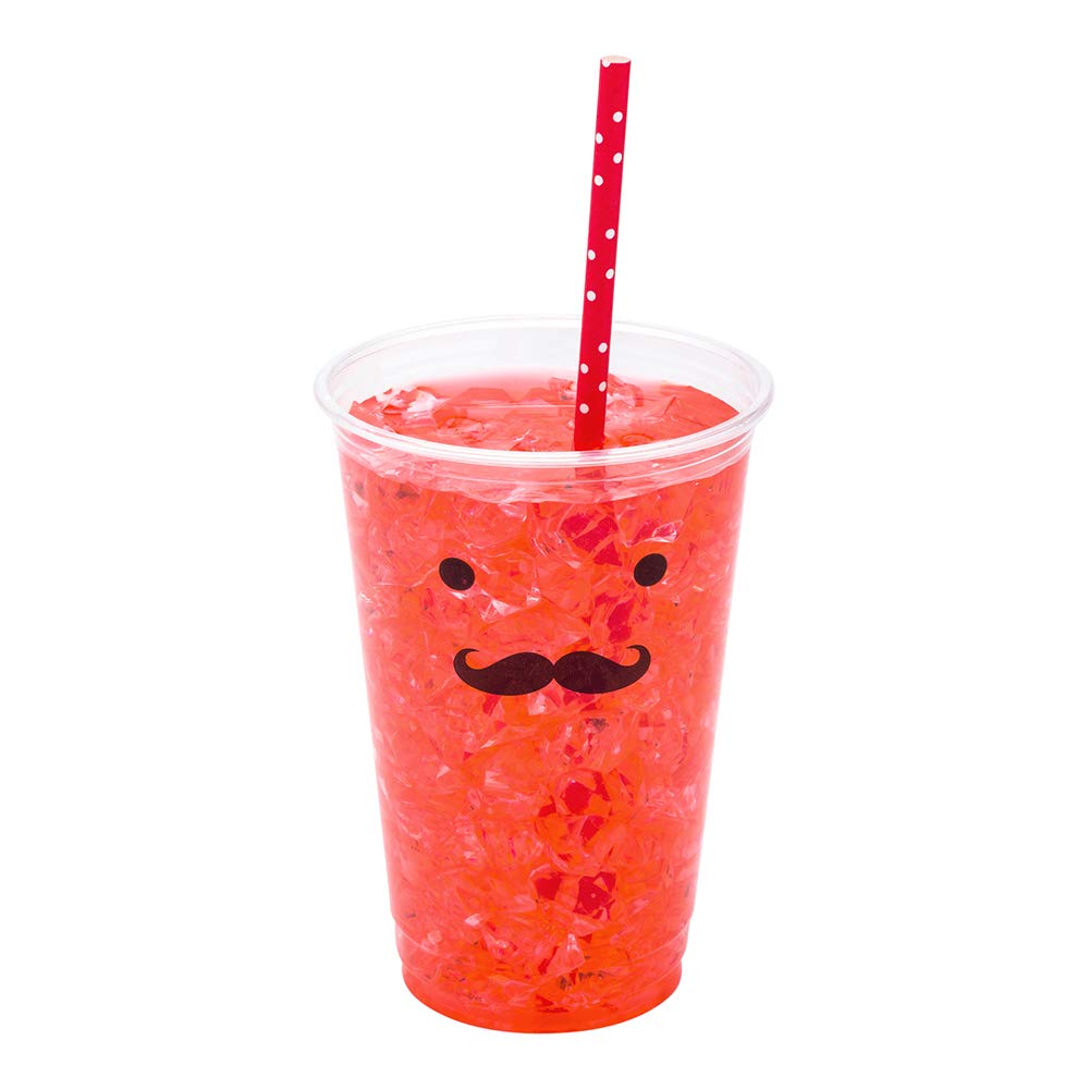 Restaurantware 7.8 Inch Paper Straws For Drinking 100 Sturdy Eco-Friendly Paper Straws - Premium Polka Dots Red Paper Durable Pa