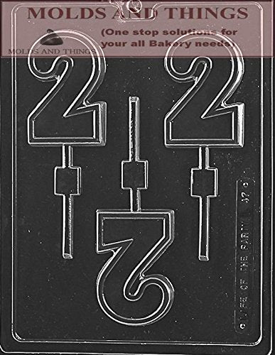 Number 2 Two Chocolate Candy Mold Numbers And Letters Chocolate Candy Mold 2Nd Birthday Chocolate Candy Mold With Copywrited Mol