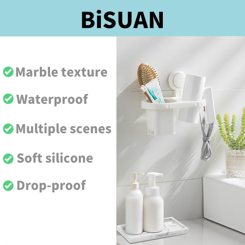 2 Packs Silicone Bathroom Vanity Tray Rectangle Set, Shatterproof Flexible Bathroom Tray, 11.8'' & 11.8'' Silicone Soap Dispense