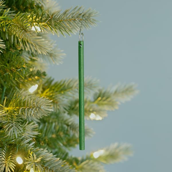 Scentsicles Snowberry Pine Scented Christmas Ornaments with Hooks - 1 Bottle (6 Sticks Total)