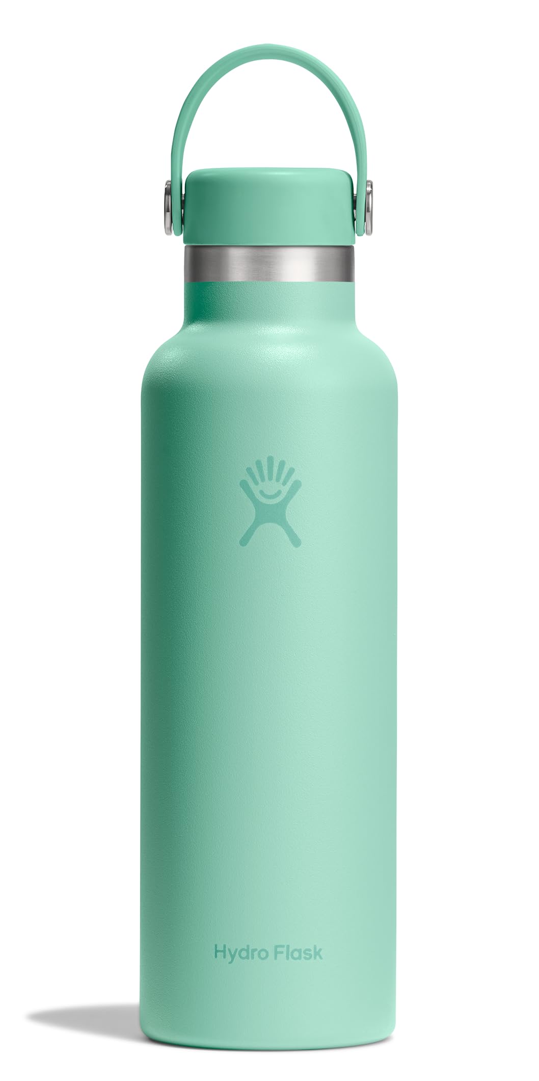 Hydro Flask Water Bottle - Insulated Stainless Steel - Non Spill, Leakproof in 21 Oz Mermaid Green