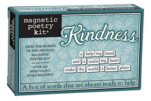 Kindness Magnetic Poetry Kit - Words For Refrigerator - Write Poems And Letters On The Fridge - Made In The Usa