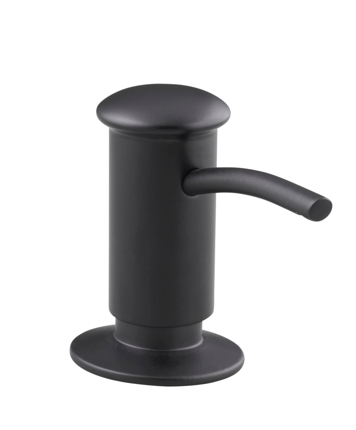 Kohler 1895-C-Bl Kitchen Sink Soap Dispenser With Contemporary Design, Store Liquid Soap, Dishwasher Liquid, Or Hand Lotion, Mat