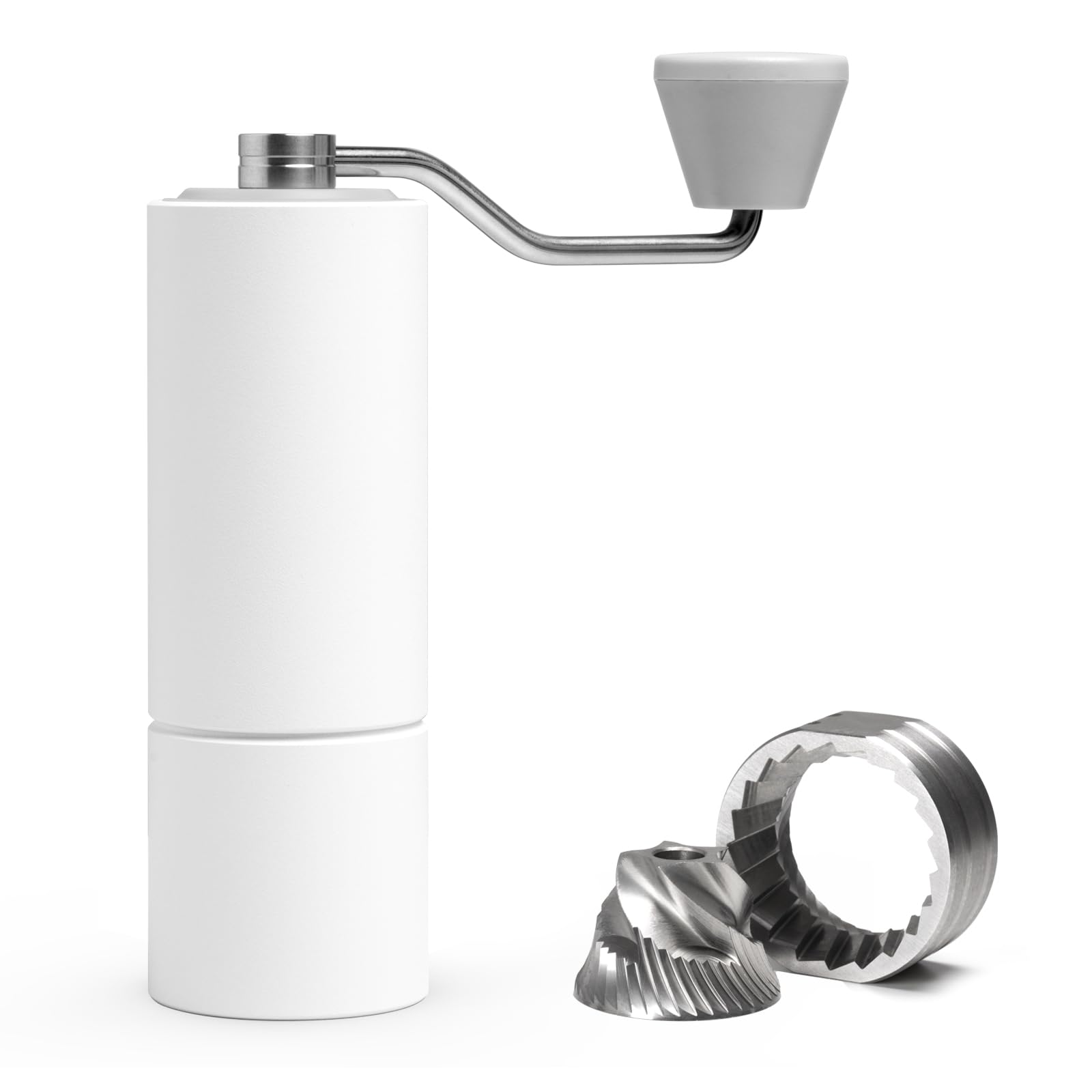 Timemore Manual Coffee Grinder With Stainless Steel Conical Burr Coffee Grinder Chestnut C2 Internal Adjustable Setting Capacity