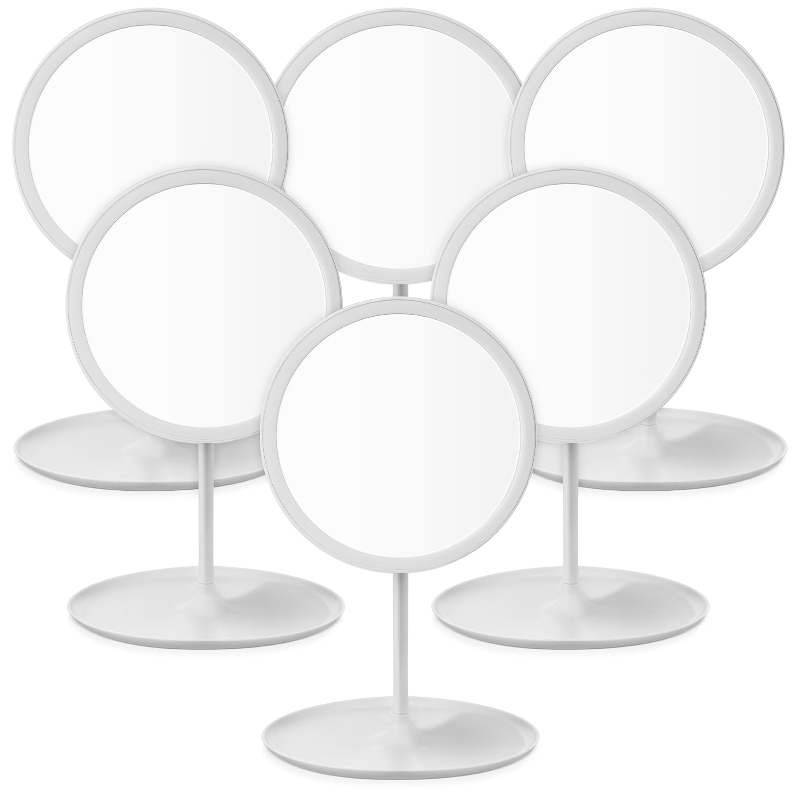 Doublefill 6 Pcs Spa Party Mirror Spa Party Supplies Sleepover Party Favors Makeup Mirror For Spa Sleepover Slumber Birthday Par