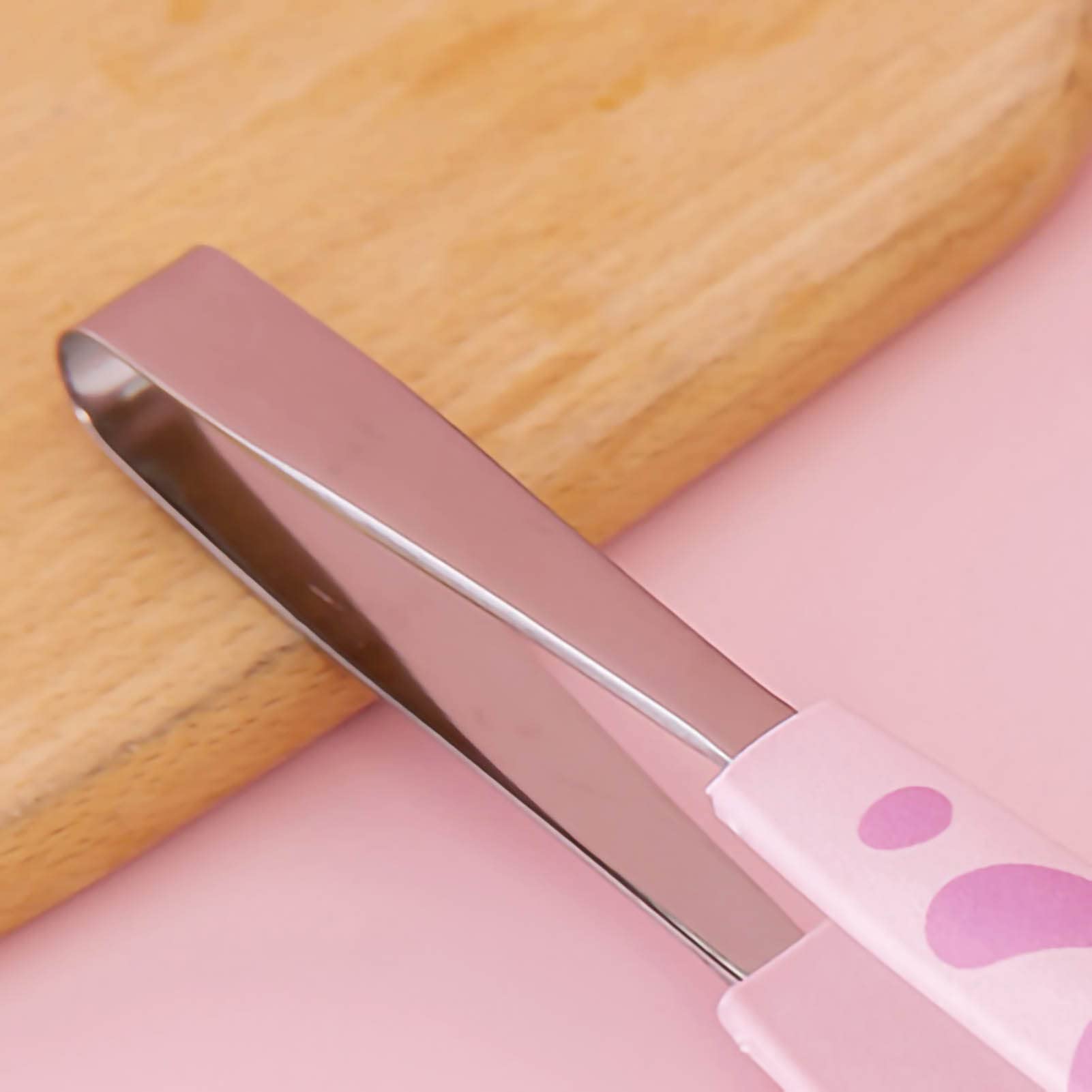 Cat Tongs, Cat Paw Tongs Kawaii Food Clips Kitchen Tongs Stainless Steel Cooking Tongs Bread Tong Bbq Tong Food Tong Small Salad