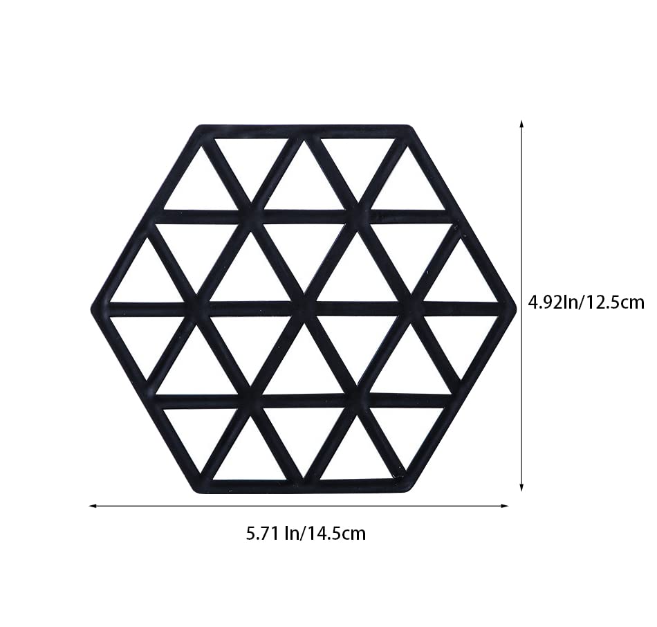 Set Of 8 Silicone Trivet Mats And Hot Pads, Trivets For Hot Dishes, Hot Pads Pot Holders, Non-Slip Silicone Mats For Kitchen Din