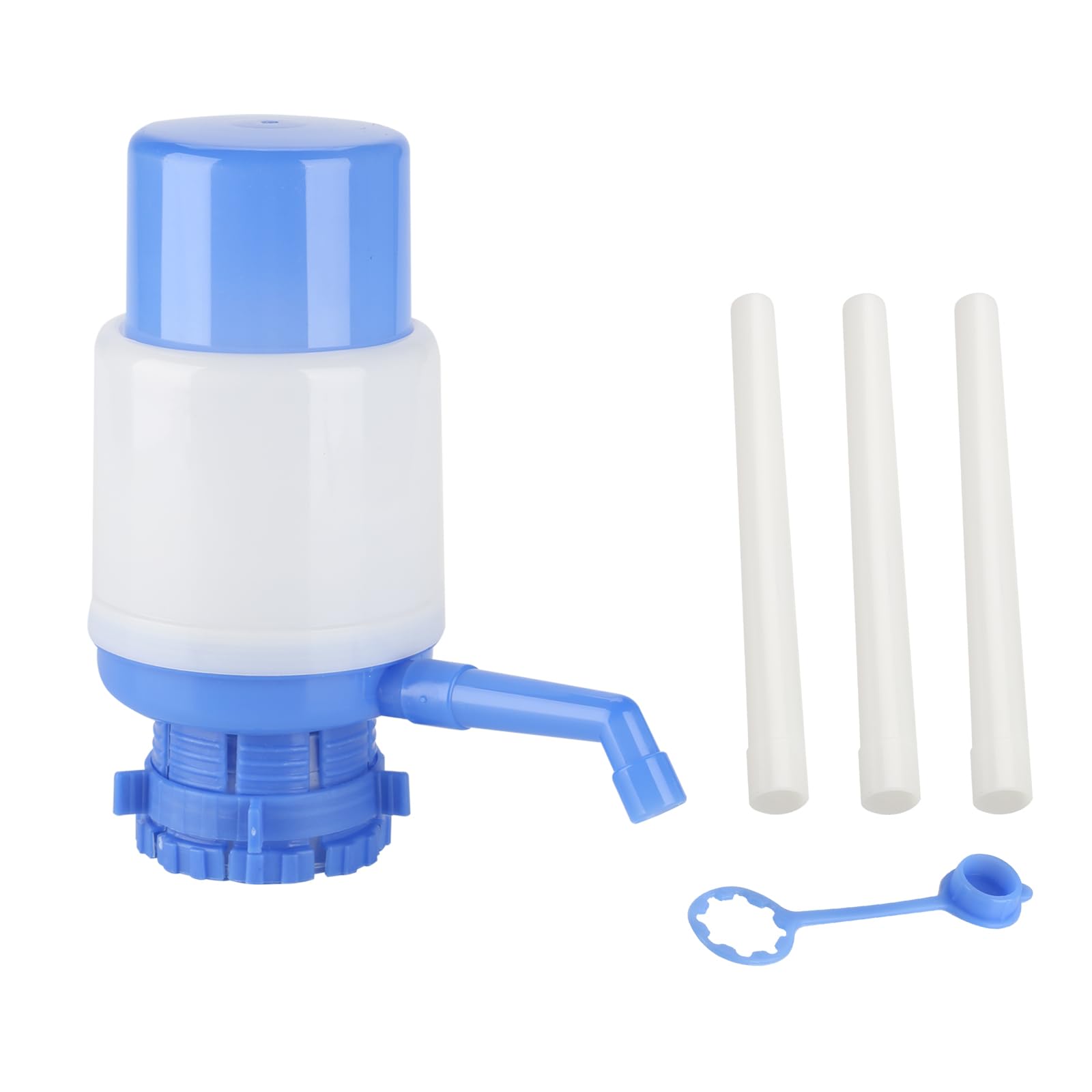 Aketek Drinking Water Hand Press Pump For Bottled Water Dispenser 5-6 Gal Home Office