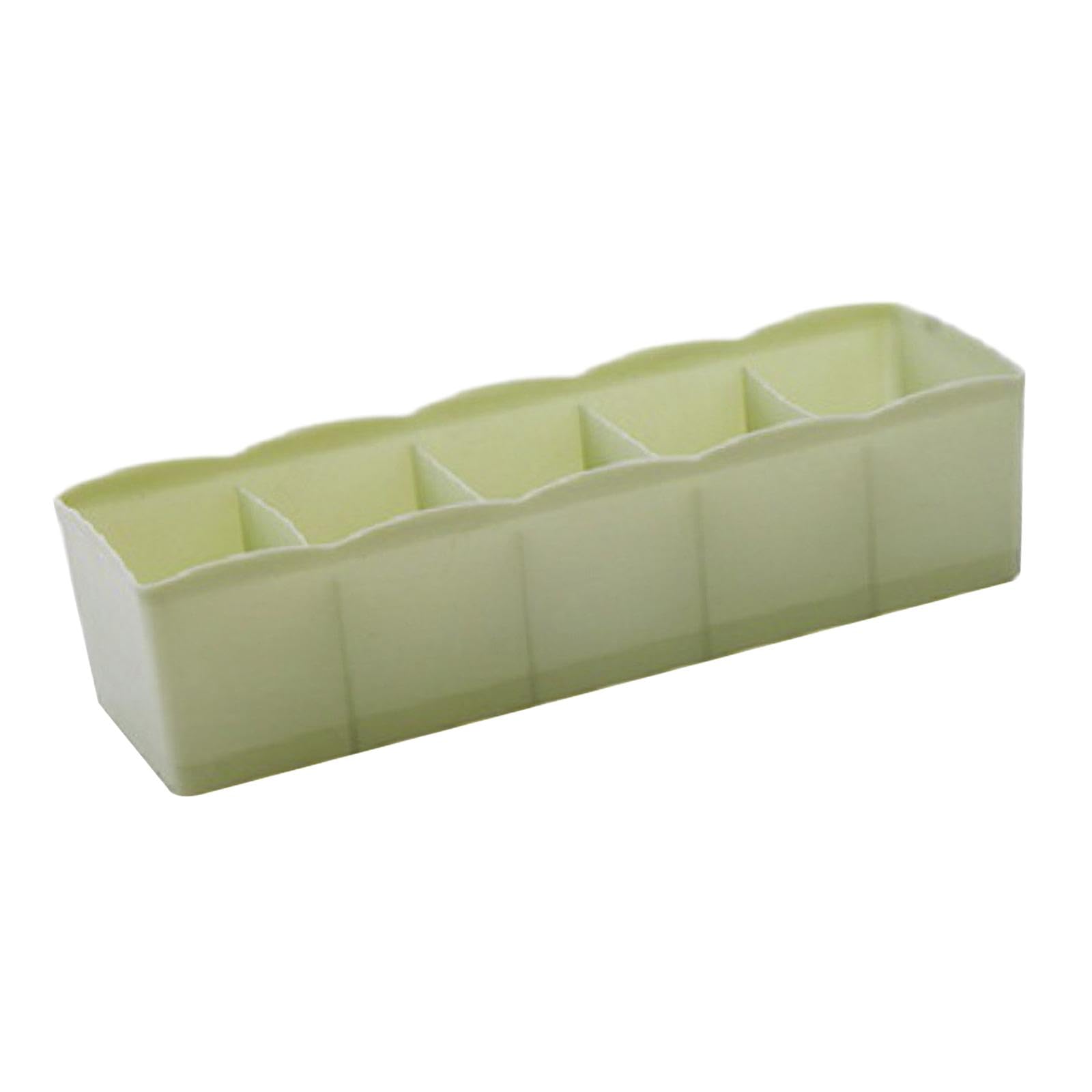 Enakshi Socks Underwear Organizer Dividers Socks Storage Boxes For Dorm Wardrobe Bra Green|Home & Garden | Household Supplies & 