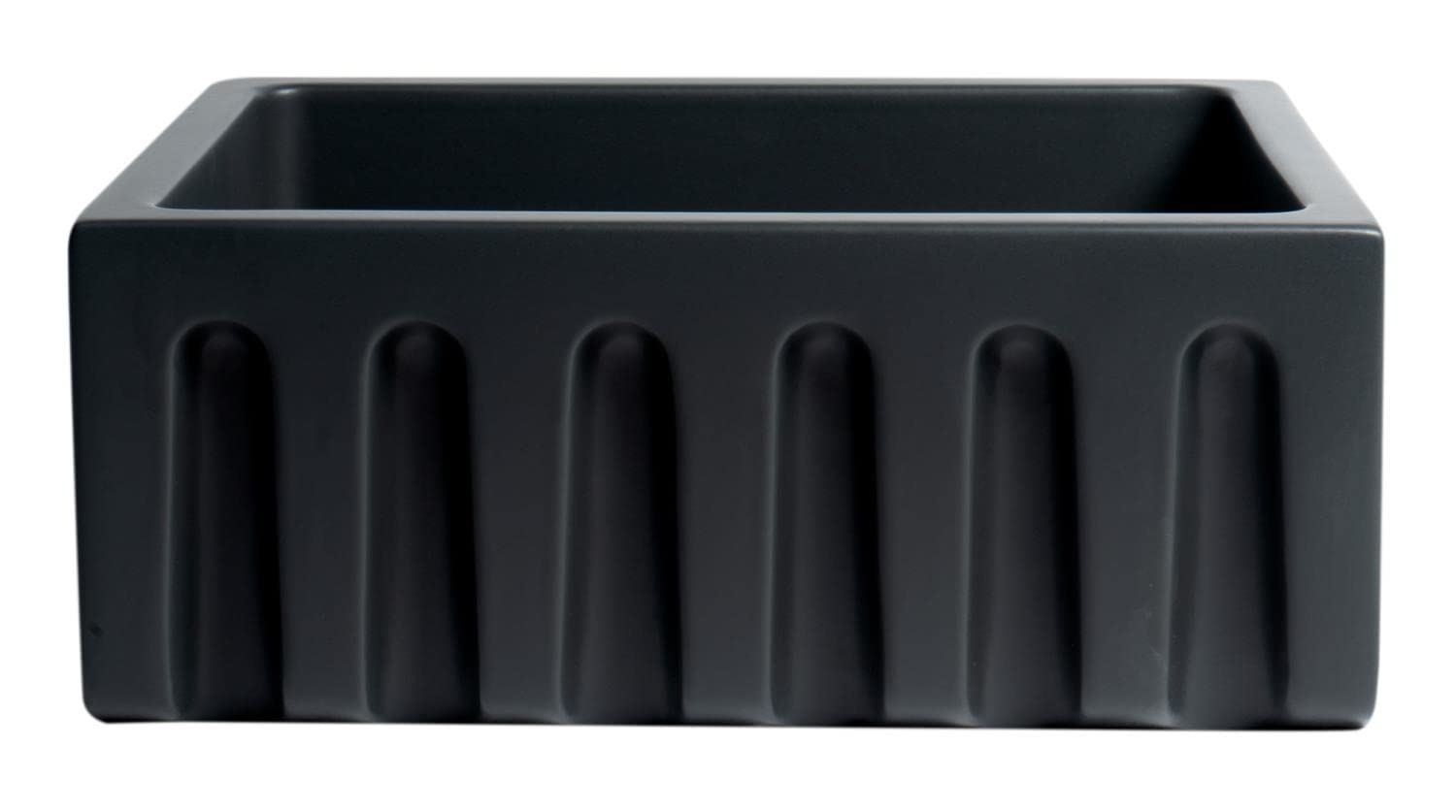 Alfi Brand Ab2418Hs-Bm Kitchen Sink, Black Matte