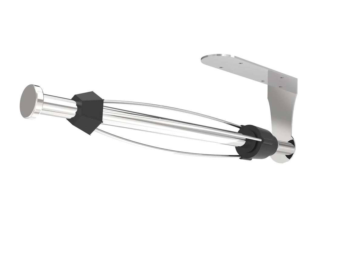 Paper Towel Holder Under Cabinet Brushed Nickel Wall Mounted Hanging Paper Towel Holders Under Counter Paper Rack With Ratchetin