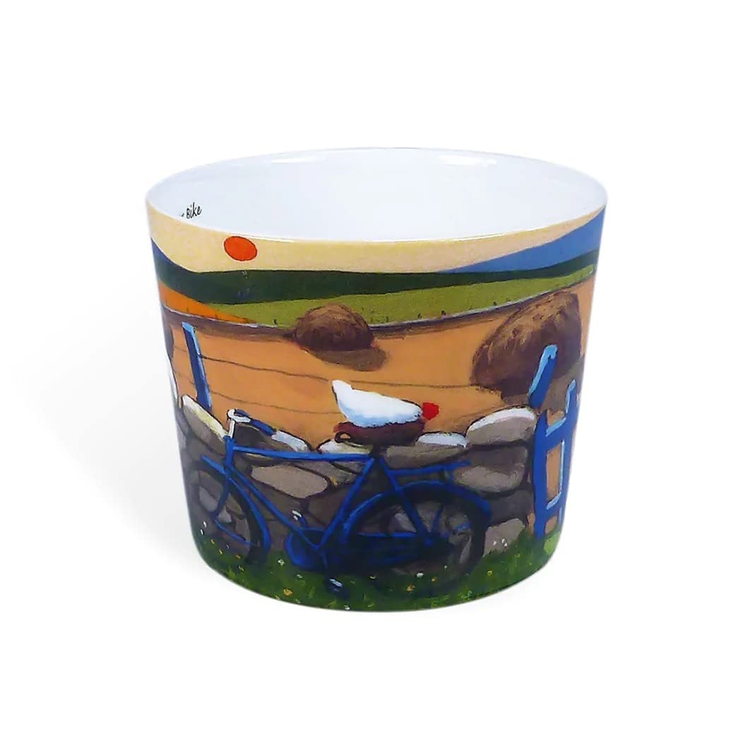 Thomas Joseph Clearance - On Ewer Bike Porcelain Mug Tea Cup Kitchenware (11Oz)