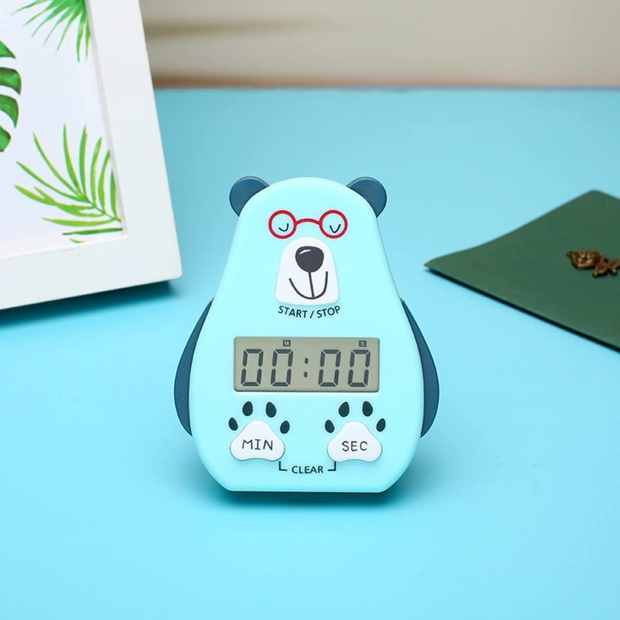 DANSR Digital Kitchen Timer & Stopwatch, Large Digits, Loud Alarm, Kitchen Timer, Magnetic Countdown Digital Timer for Teacher K