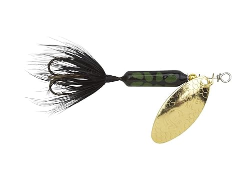 Yakima Bait Wordens 210-Blcd Rooster Tail In-Line Spinner, 2 12, 16 Oz