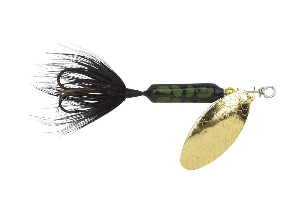 Yakima Bait Wordens 210-Blcd Rooster Tail In-Line Spinner, 2 12, 16 Oz