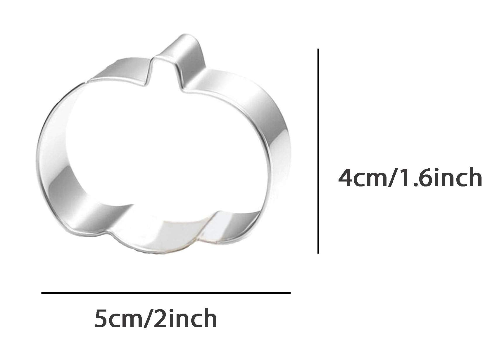 Zdywy Mini Pumpkin Shaped Cookie Cutter For Halloween