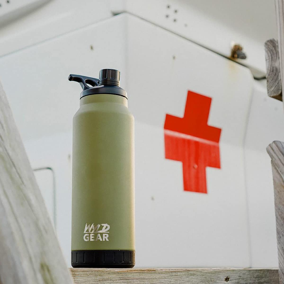 Wyld Gear Mag Series 34 Oz. Stainless Steel Water Bottle - Gray