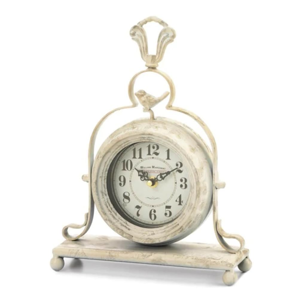 Vintage Tabletop Clock 9.5x3.5x12.5