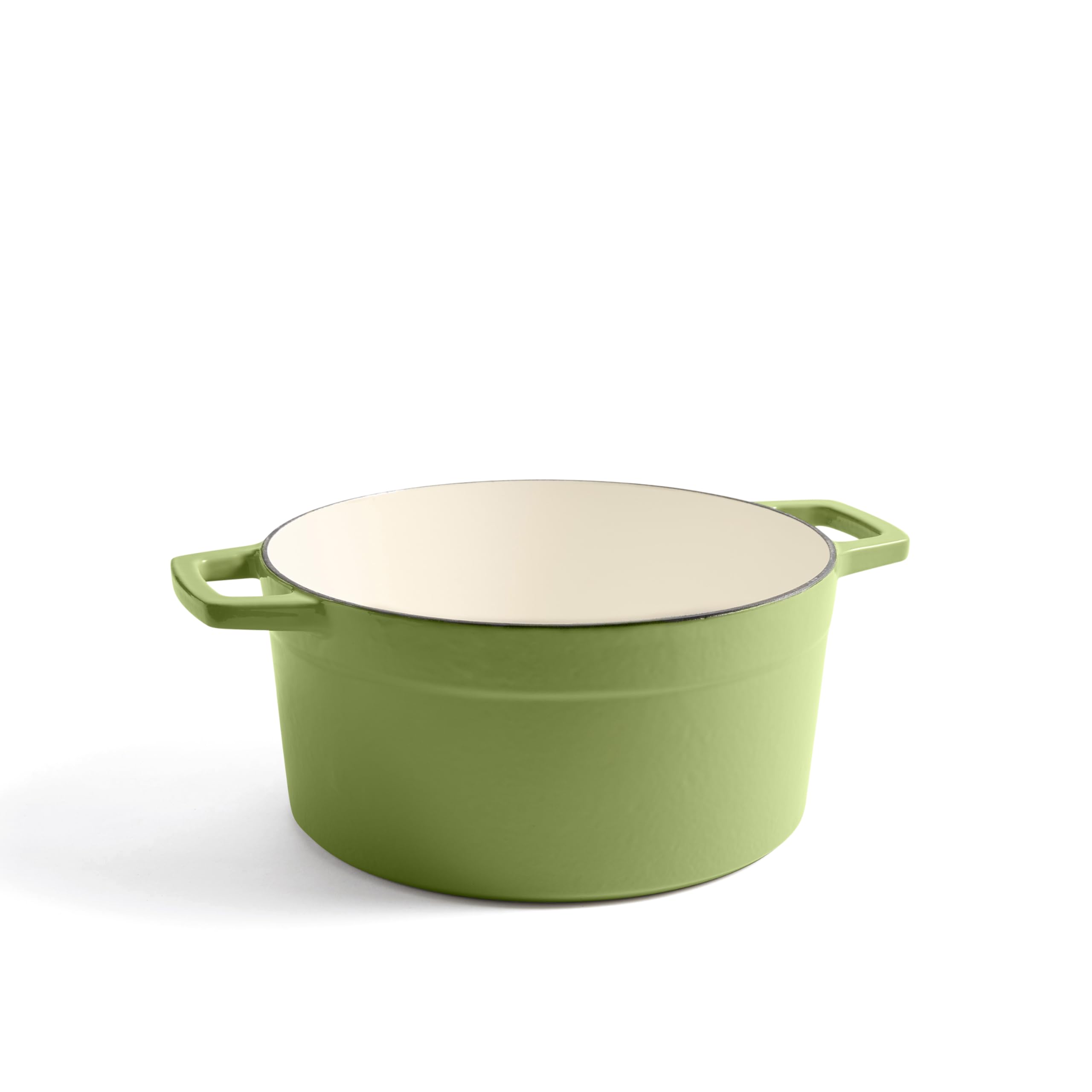 Martha By Martha Stewart 5 Qt Enameled Cast Iron Dutch Oven W/Lid - Bay Leaf