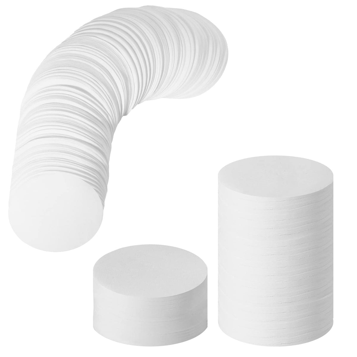 Replacement Paper Filter Packs Laicky 800 Count White Coffee Filter Paper Round Coffee Maker Filters Compatible With Aerobie Aer