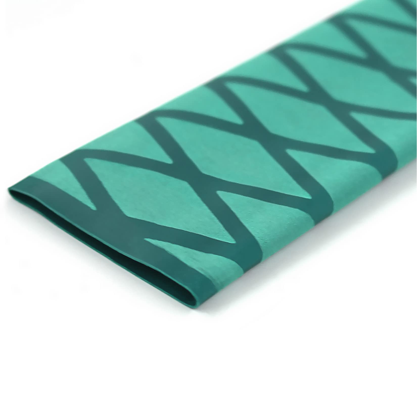 Etekgo X-Tube Heat Shrink Wrap Tubing 3964 Lengths For Rod Grips-5 Color 14 Sizes (Green, Diamter:35Mm Length:39)