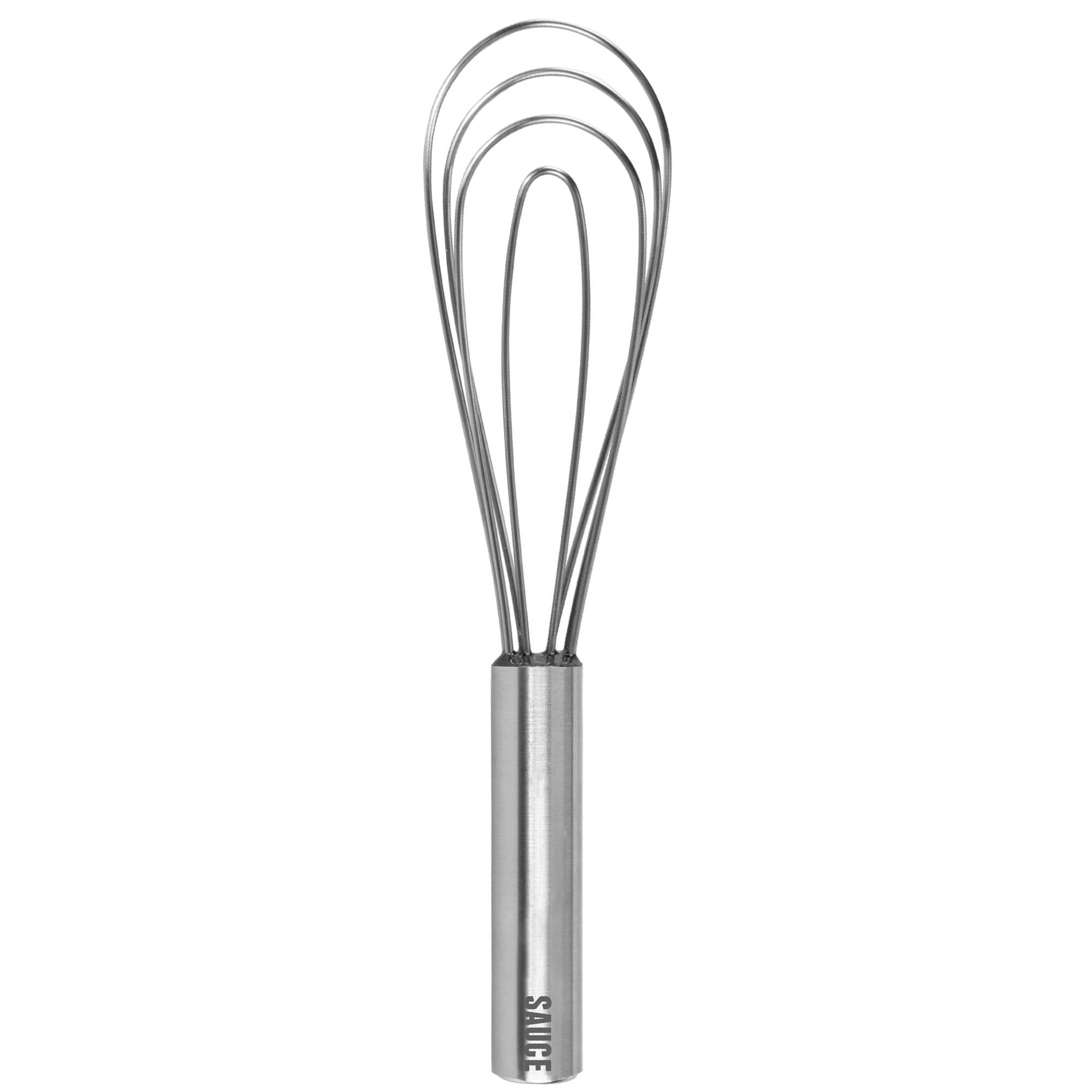 Stainless Steel Sauce Whisk, 10 - Kitchen Classic Sauce Whisks For Cooking, Blending, Mixing, Stirring, Whipping & Beating - W