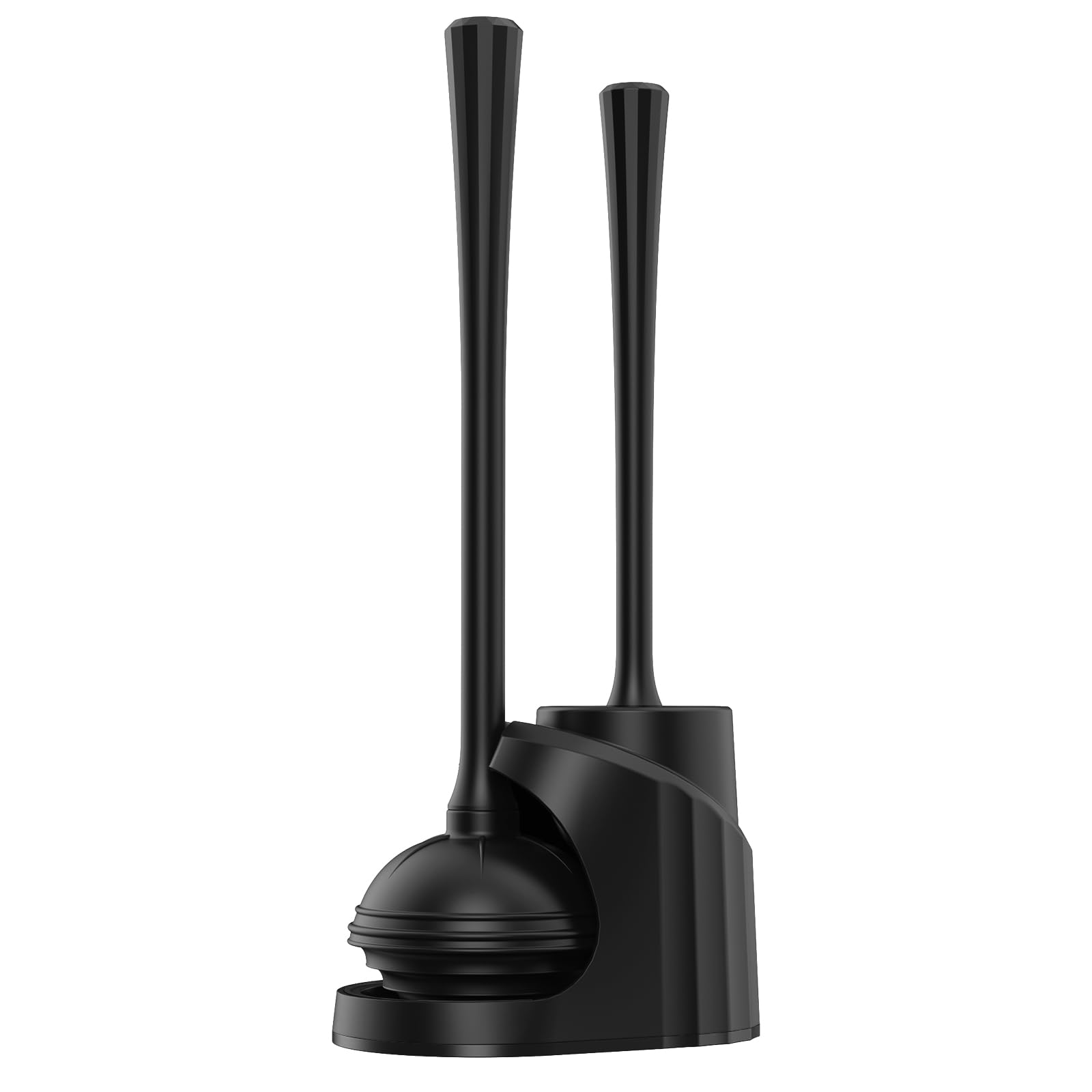 Toilet Brush And Plunger Set,Plunger And Brush Set With Upgraded Rubber Plunger,Toilet Plunger And Brush Set With 360Dense Brush