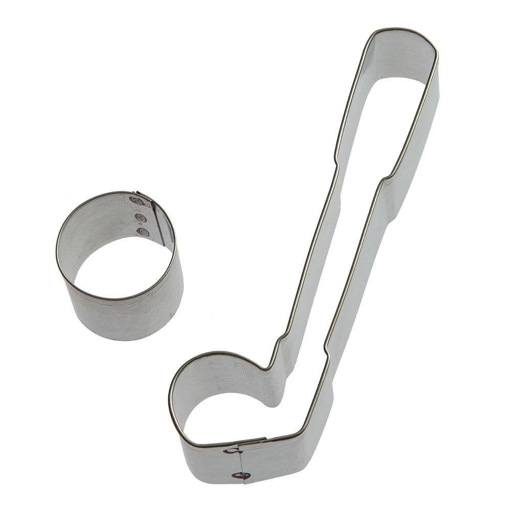 Hole In One Cookie Cutter 2 Pc Set - Golf Club, Round Ball Cookie Cutters Hand Made In The Usa From Tin Plated Steel